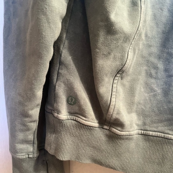 Lululemon Green Scuba Pullover Size 6 - Picture 5 of 6